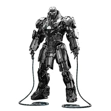 HiPlay ZD Toys Anniversary Series Collectible Figure Full Set Whiplash Mark2, Illuminated Edition, 110 Scale Miniature Action Figurine FGBMARK2