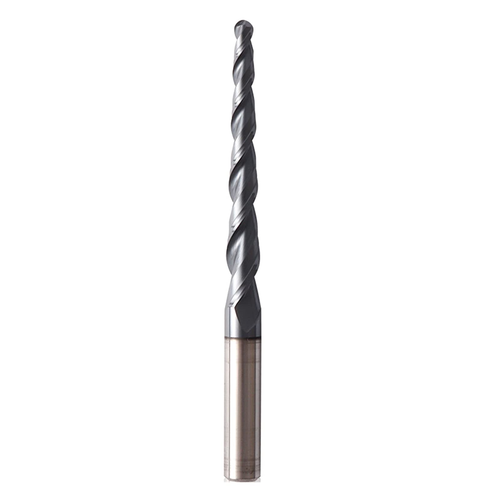 Carbide 3.175mm 4mm 6mm 8mm Kugel Nase Kegel-Endfräser-Router-Bit CNC-Holzfräser Schaftfräser JIYAMI'EN EL (Größe : R2X60XD8X100L)