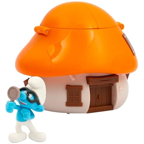 Brainy Smurf Playset with Confetti House Cover