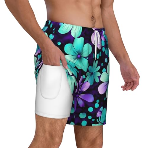 Short de bain pour homme motif fleurs fini les irritations de frottement - 3