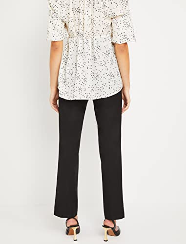 Motherhood Maternity Womens Bi-Stretch Secret Fit Belly Straight Leg Suiting Dress Pants, Black, X-Large Us #TOP4