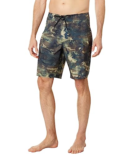 Volcom Bermuda Masculina Standard Mod Tech 50,8 cm, Covert Green