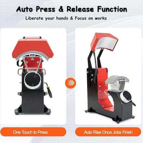 Máquina automática para sublimar gorras 310 W miniatura 6