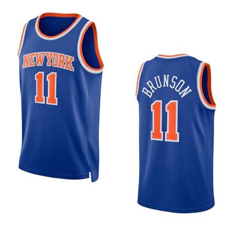 CLZWFZ Adult 00# 11# 31# 43# Basketball Jersey Unisex Ärmellose Basketball Tank Top Sport Futter T-Shirt Tank Top 11# Blue XXL