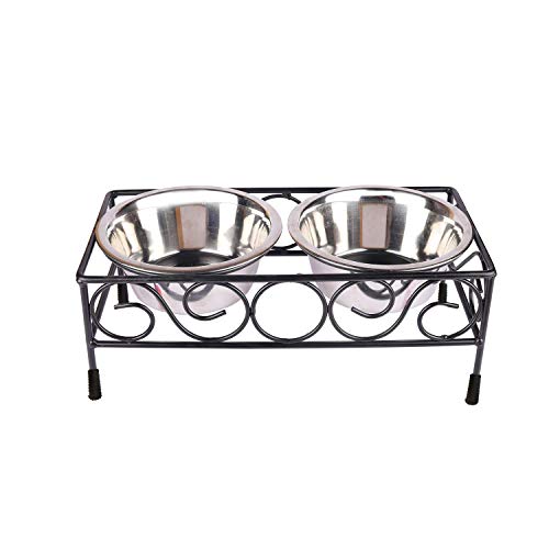 See full amazon price history chart for Pets Empire Wrought Dog Bowl | Iron Stand Dog Food Bowl | No-Slip Pet Feeder Stand | Dog Cat Feeding Station with 2 Stainless Steel Dog Bowls for Large Dogs | 2x1600ml (X-Large) Pets Empire Wrought Dog Bowl | Iron Stand Dog Food Bowl | No-Slip Pet Feeder Stand | Dog Cat Feeding Station with 2 Stainless Steel Dog Bowls for Large Dogs | 2x1600ml (X-Large) (B08DV67PZ5) Amazon Price History, Amazon Price Tracker