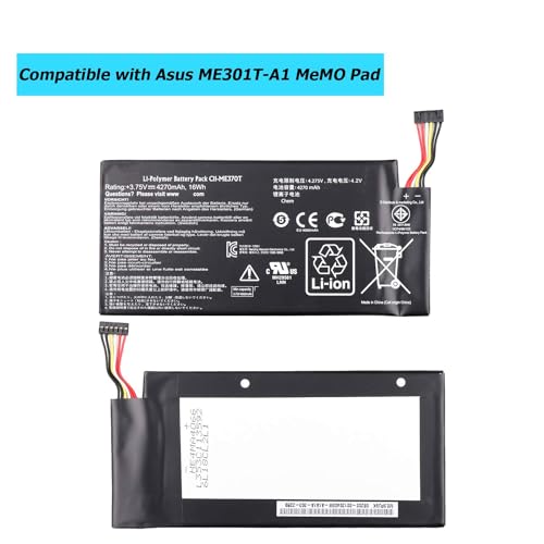 Vvsialeek C11-ME370T Replacement Battery Compatible with Asus ME301T-A1 ME370T MeMO Pad ME301T Nexus 7