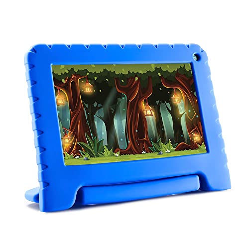 Multilaser Tableta Kid Pad, 7 Pulgadas, 2 GB RAM, 32 GB, Android, Quad Core, WiFi, para Niños, Azul