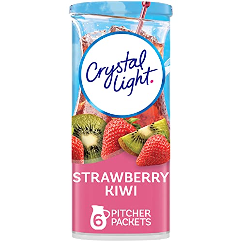Crystal Light SugarFree Energy Wild Strawberry Low Calories Powdered