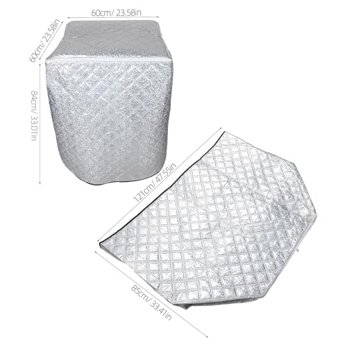 Funda para lavadora de exterior ideal para proteger tu terraza y balcón del sol 2