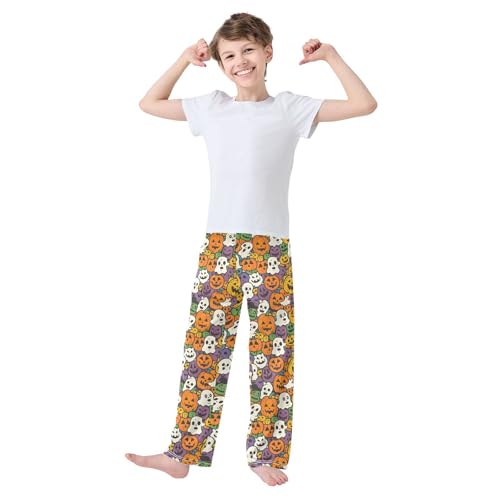 Pajama Pants Cartoon Pumpkins PJ Bottoms Sleepwear Lounge Sleep Pant with Pockets2