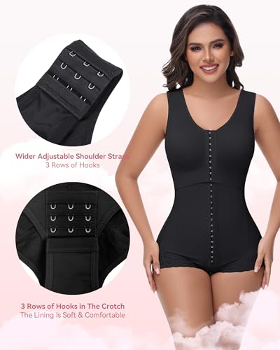 Image of SHAPSHE Fajas Colombianas Moldeadoras Full Body Shaper Postpartum Shapewear