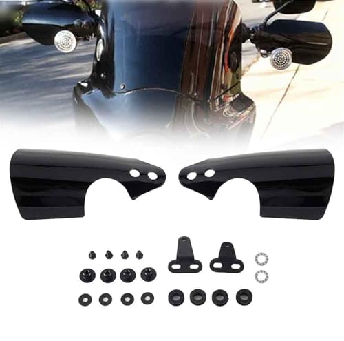 Protège-mains de moto en acier découpé au laser pour Softail FXS et FLS