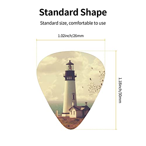 Old Lighthouse Lot de 3 médiators en celluloïd coloré pour guitare basse, amateurs de musique, lecteurs de guitare, guitares électriques et acoustiques 0,46 mm, 0,71 mm, 0,96 mm - Les Beatles, Paul McCartney, John Lennon, RIngo Starr, George Harrison Old Lighthouse Lot de 3 médiators en celluloïd coloré pour guitare basse, amateurs de musique, lecteurs de guitare, guitares électriques et acoustiques 0,46 mm, 0,71 mm, 0,96 mm – Image 5