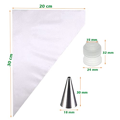 Sac à Poche, 100 Pcs Sac a Poche Usa e Getta con 1...