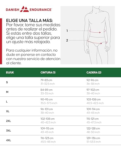 Calzoncillos de tela DANISH ENDURANCE en algodon organico premium pack 6