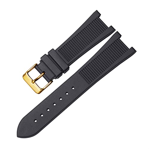 Ceinture de montre en silicone pour PP 5711 bracelet 25mm x 13mm