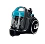 Bosch Electroménager Série 2, BGS05X240, aspirateur traîneau sans Sac Compact et léger, Rayon d'action de 9 m, pour Tous Les Types de sols, avec Accessoire spécial Poils, Turquoise