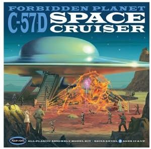 Forbidden Planet C-57D Space Cruiser by Round 2, LLC. Polar Lights