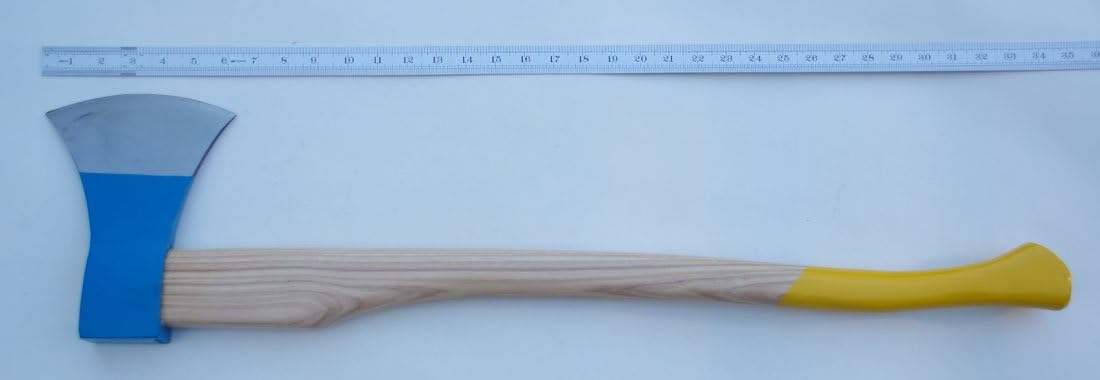 muller Beaver Blue Felling, Forest Axe Medium 3lbs (1400g) 0003,14 Made in Austria