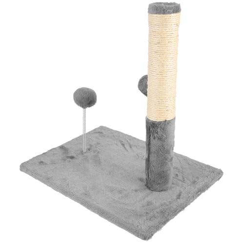 Rascador vertical para gatos Cabilock gris resistente miniatura 1