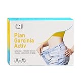 PLAMECA Plan Garcinia Activ 40+ específico mujer, Control de Peso Menopausia, Garcinia Cambogia, Lino, Quercetina, Resveratrol y Vitamina E, 60 Cápsulas Vegetales
