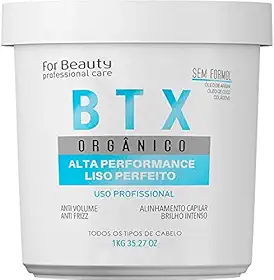 For Beauty BTX Orgânico - Btox Alta Performance Sem Formol 1kg