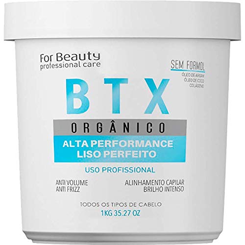 For Beauty BTX Orgânico - Btox Alta Performance Sem Formol 1kg