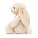 Jellycat Bashful Luxe Willow Bunny Stuffed Animal, Medium 12 inches - Rabbit & Bunny Plush Toy - Classic Children's Gift
