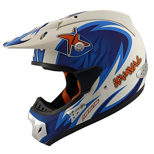 KAMVAL-Casco Motocross Doble Cierre Casco Enduro Cascos Quad ATV Cascos Motocross Hombre...