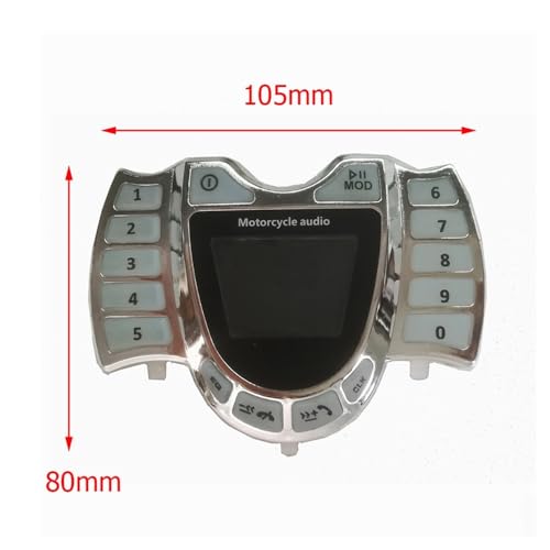 Parlante para Manubrio de Motocicleta Audio miniatura 6