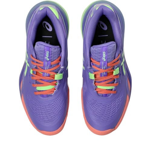 ASICS Women's Gel-Resolution X Padel Tennis Shoes, 9.5, Amethyst/Illuminate Green - image 6