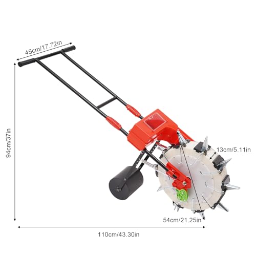 Máquina manual para sembrar semillas de precisión miniatura 4