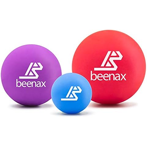 Beenax Lacrosse Massage Ball Set for Pain Relief Cover