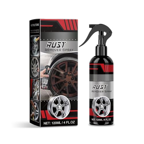 Powerful Rust Remover for Metal, Heavy-Duty Metal Rust Remover Spray for Car, Rust Remover for Steel & Iron, Converter Sprays, Car Maintenance Cleaning Rust Dissolver Agent (1PC)
