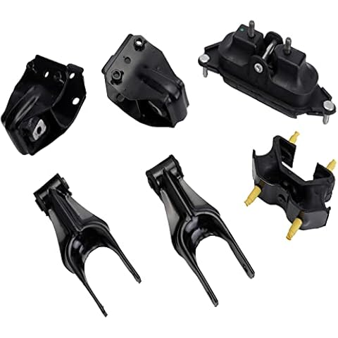 MUCO New Engine Motor and Trans Mount Set of 6 for 2006-2011 Chevy Impala 3.5L Automatic Transmission Mounts Replacement for A2818 A2906 A5263 A5263 A5372 A5372 Cover