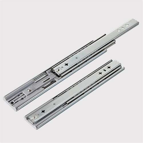 Glissière tiroir à fermeture douce 400mm rail roulement billes extension complète