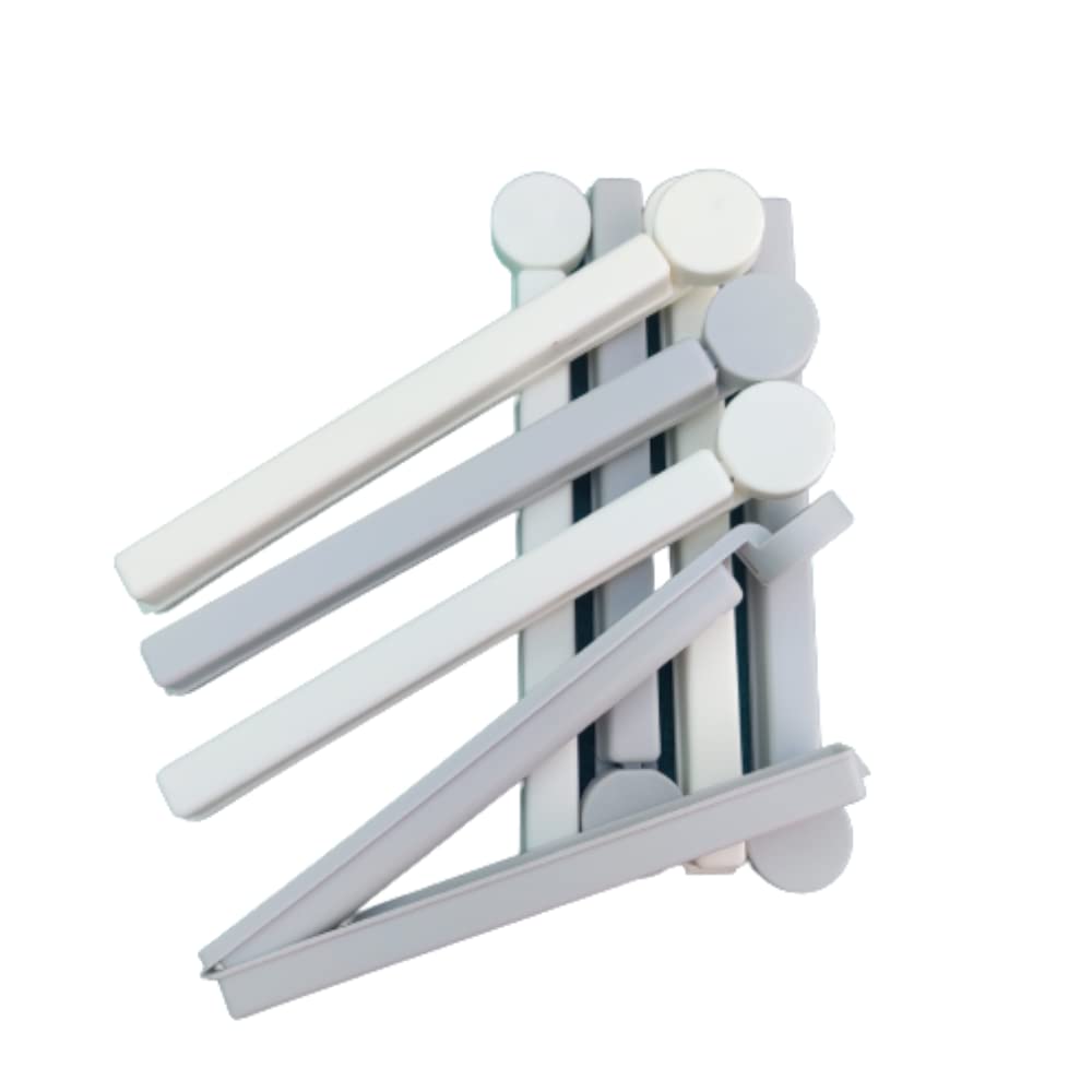 Eruceky Snack Bag Clip 6 Stück - Wiederverwendbare Tütenclips Für Lebensmittel, 20cm Groß