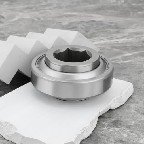 VGOL 1 Stück Innensechskant-Lager für Landwirtschaftliche Maschinen Kompatibel mit JOHN DEERE JD430 435 530 535 Ballenpresse Öffnung 1-1/4 Zoll Sechseckiger Außendurchmesser 3,15 Zoll