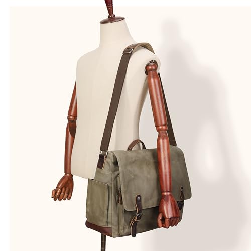 Bolso Messenger Vintage para Laptop 15.6 Pulgadas miniatura 6