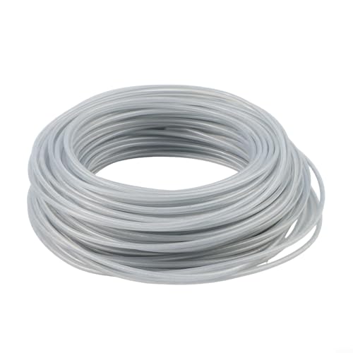 Filo resistente per decespugliatore in nylon e acciaio, 2,4 mm,