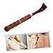 FOYTOKI Portable Massager Sandalwood Scratch Back Scratcher Extendable Scalp Scraper Itching Tool for All Ages