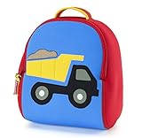 Dabbawalla Bags Truck Backpack, Red/Blue/Yellow