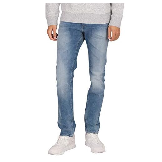 Tommy Hilfiger Scanton Slim Wlbs jeans för män, Wilson ljusblå stretch, 34W x 34L