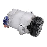 Yechiry Compresor de Aire Acondicionado, 5U0820803 Funcionamiento Silencioso Compresor de CA Automotriz de Reemplazo para Vehículo