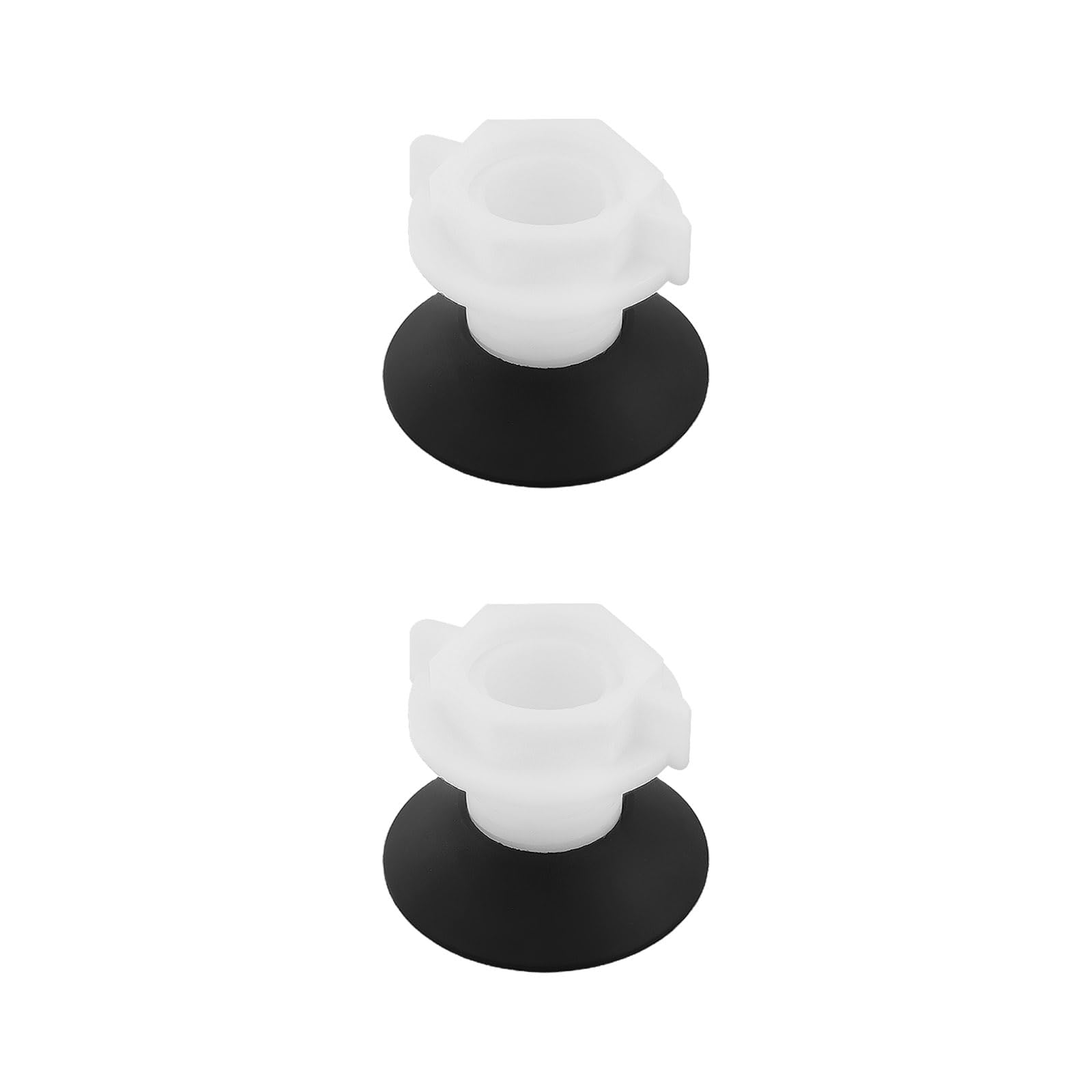ECSiNG 2X Blanking Plug Cover for Basin or Cistern Overflow Hole White Cap Fits 21-38mm Holes Sink Tap Hole Decorative Cover Stopper