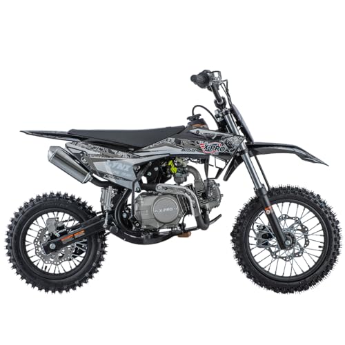 X-PRO Lynx 125cc Dirt Bike, Gas Powered 4-Stroke Off-Road Pi...
