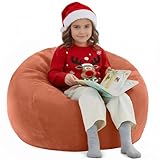 Nobildonna Housse de Pouf de 0,9 m (sans Remplissage) – Grande Housse de Pouf de Rangeme...