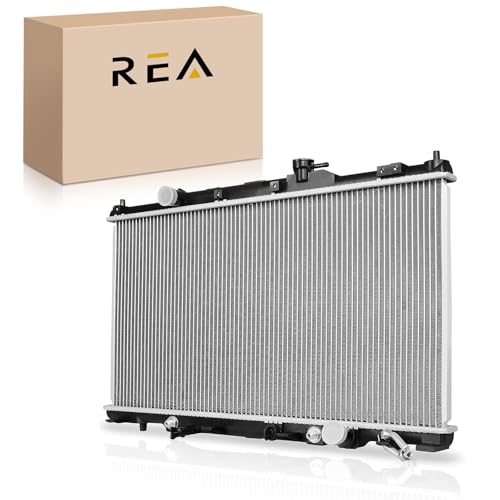 Image of Engine Coolant Radiator Assembly Compatible with Honda CR-V 2.4L 2002-2006, Element 2.4L 2003-2006 Replace#19010PHM003, 19010PHM901, 19010PPAA01, 19010PPAA51, 19010PPLA01
