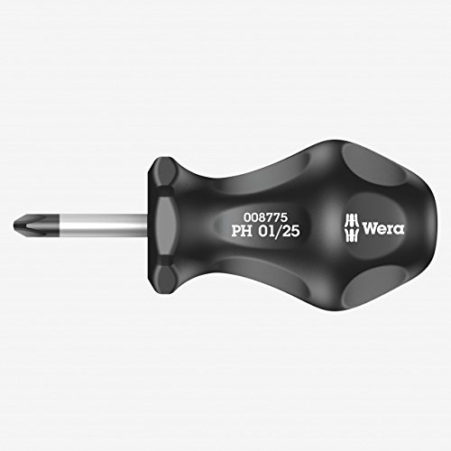 Wera Stubby PH #1 x 25mm Phillips Screwdriver