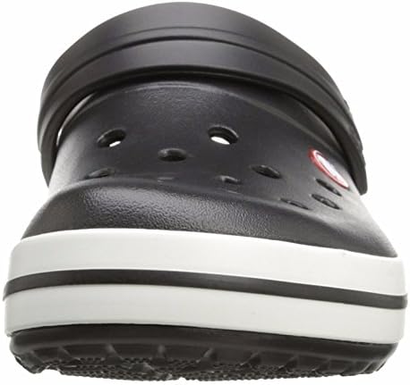 Crocs Men's and Women's Crocband Clog, Black, 6 Women/4 Men | Image 1